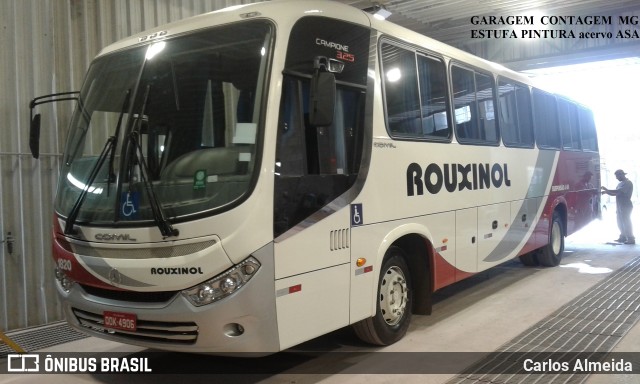 Rouxinol 1820 na cidade de Contagem, Minas Gerais, Brasil, por Carlos ASA. ID da foto: 7258024.