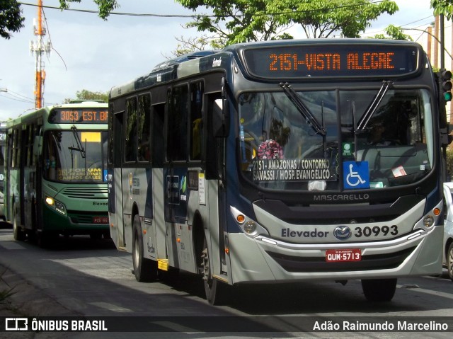 Viação Zurick 30993 na cidade de Belo Horizonte, Minas Gerais, Brasil, por Adão Raimundo Marcelino. ID da foto: 7258976.