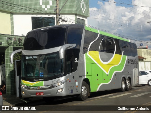 Brasil Sul Linhas Rodoviárias 2720 na cidade de Araxá, Minas Gerais, Brasil, por Guilherme Antonio. ID da foto: 7256806.