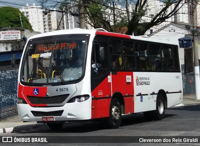 Allibus Transportes 4 5675 na cidade de São Paulo, São Paulo, Brasil, por Cleverson dos Reis Giraldi. Número da foto: #7258807.