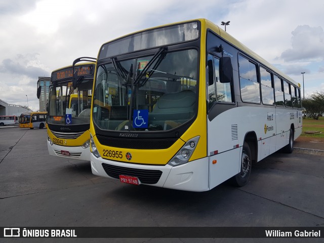Viação Pioneira 226955 na cidade de Brasília, Distrito Federal, Brasil, por William Gabriel. Número da foto: #7257212.