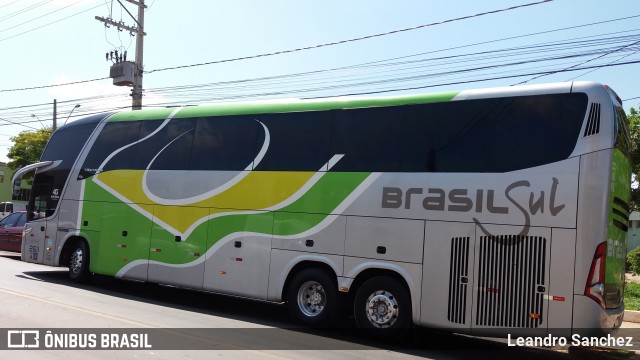 Brasil Sul Linhas Rodoviárias 2611 na cidade de Joaquim Távora, Paraná, Brasil, por Leandro Sanchez. Número da foto: #7257307.