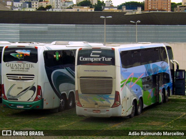 ComperTur Transportes Turísticos 12240 na cidade de Belo Horizonte, Minas Gerais, Brasil, por Adão Raimundo Marcelino. ID da foto: 7258710.