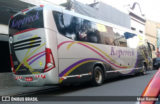 Kopereck Turismo 580 na cidade de Porto Alegre, Rio Grande do Sul, Brasil, por Max Ramos. Número da foto: #7256825.