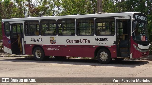 Guajará AI-30910 na cidade de Belém, Pará, Brasil, por Yuri Ferreira Marinho. ID da foto: 7256586.