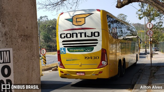 Empresa Gontijo de Transportes 19430 na cidade de Belo Horizonte, Minas Gerais, Brasil, por Ailton Alves. ID da foto: 7257048.