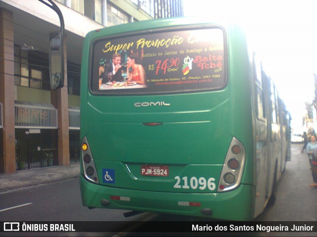 OT Trans - Ótima Salvador Transportes 21096 na cidade de Salvador, Bahia, Brasil, por Mario dos Santos Nogueira Junior. Número da foto: #7261867.