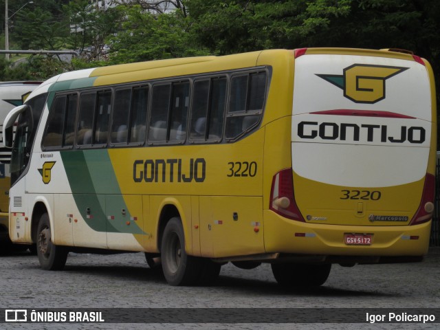 Empresa Gontijo de Transportes 3220 na cidade de Belo Horizonte, Minas Gerais, Brasil, por Igor Policarpo. ID da foto: 7262216.