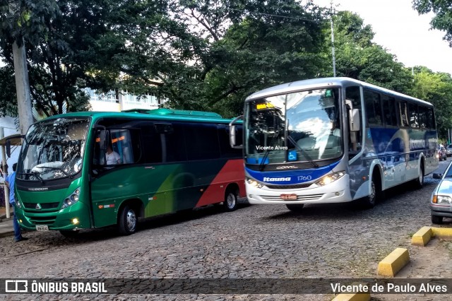 Viação Itaúna 1760 na cidade de Belo Horizonte, Minas Gerais, Brasil, por Vicente de Paulo Alves. ID da foto: 7262020.