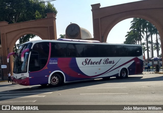 Street Bus Transporte e Turismo 3106 na cidade de Aparecida, São Paulo, Brasil, por João Marcos William. ID da foto: 7262033.