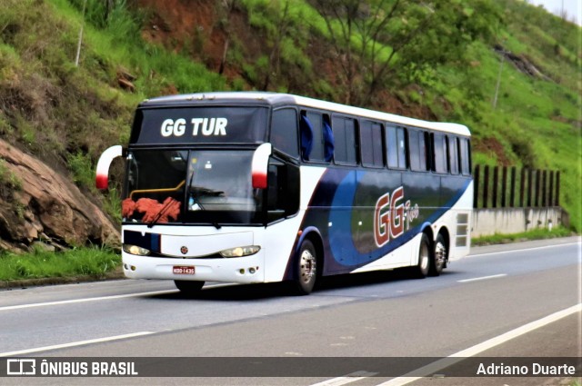 GG Tur Turismo 1435 na cidade de Areal, Rio de Janeiro, Brasil, por Adriano Duarte. Número da foto: #7260555.