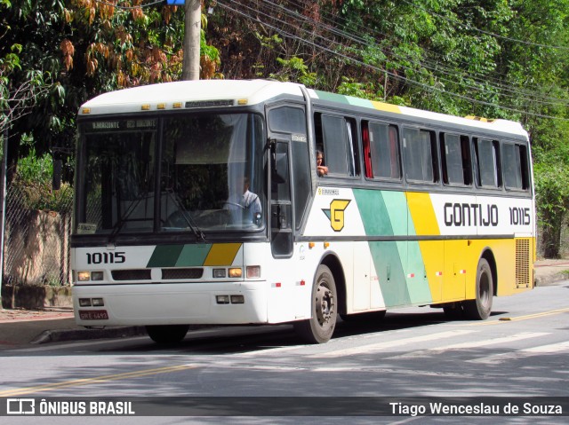 Empresa Gontijo de Transportes 10115 na cidade de Belo Horizonte, Minas Gerais, Brasil, por Tiago Wenceslau de Souza. ID da foto: 7261849.