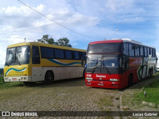 Expresso Tavares 0140 na cidade de Santa Cruz dos Milagres, Piauí, Brasil, por Lucas Gabriel. ID da foto: 7260452.