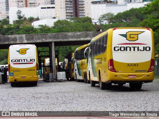 Empresa Gontijo de Transportes 3220 na cidade de Belo Horizonte, Minas Gerais, Brasil, por Tiago Wenceslau de Souza. ID da foto: 7261829.