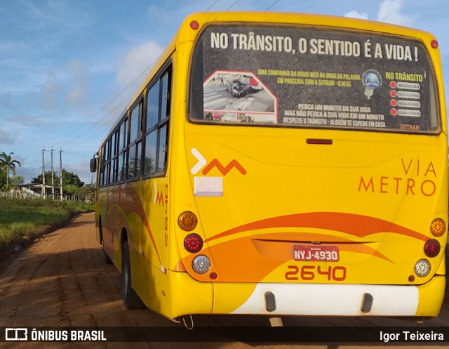 Via Metro Transportes Urbanos 2640 na cidade de Ilhéus, Bahia, Brasil, por Igor Teixeira. Número da foto: #7261877.