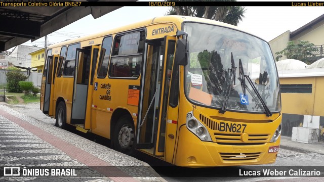 Transporte Coletivo Glória BN627 na cidade de Curitiba, Paraná, Brasil, por Lucas Weber Calizario. Número da foto: #7262089.