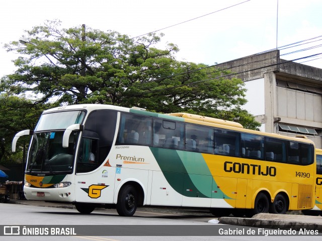 Empresa Gontijo de Transportes 14190 na cidade de Belo Horizonte, Minas Gerais, Brasil, por Gabriel de Figueiredo Alves. Número da foto: #7261096.