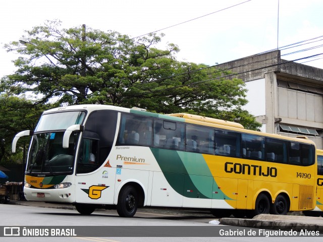 Empresa Gontijo de Transportes 14190 na cidade de Belo Horizonte, Minas Gerais, Brasil, por Gabriel de Figueiredo Alves. ID da foto: 7261096.