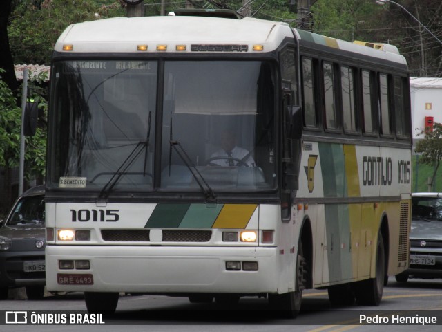 Empresa Gontijo de Transportes 10115 na cidade de Belo Horizonte, Minas Gerais, Brasil, por Pedro Henrique. ID da foto: 7262211.