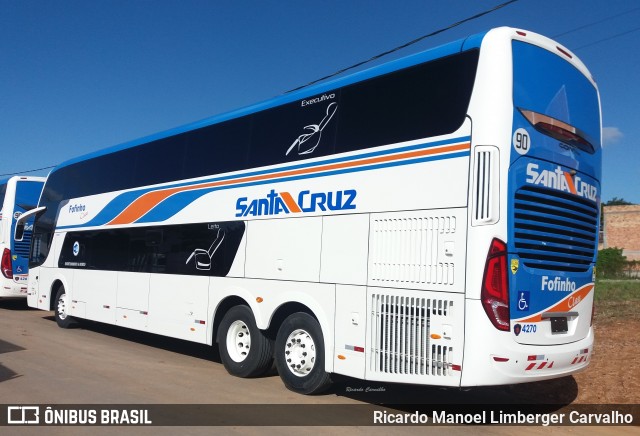 VUSC - Viação União Santa Cruz 4270 na cidade de Santa Cruz do Sul, Rio Grande do Sul, Brasil, por Ricardo Manoel Limberger Carvalho. Número da foto: #7259792.