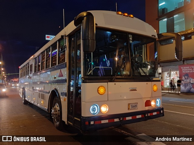 Autobuses sin identificación - Costa Rica SJB 16449 na cidade de Hospital, San José, San José, Costa Rica, por Andrés Martínez Rodríguez. ID da foto: 7260697.