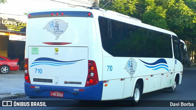 RS Bus 710 na cidade de Porto Alegre, Rio Grande do Sul, Brasil, por Davi Borba. ID da foto: 7262710.