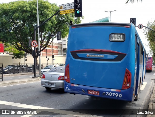 Transcbel 30790 na cidade de Belo Horizonte, Minas Gerais, Brasil, por Luiz Silva. ID da foto: 7263210.