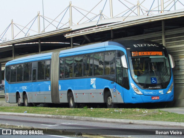 Viação Normandy do Triângulo E12734C na cidade de Rio de Janeiro, Rio de Janeiro, Brasil, por Renan Vieira. Número da foto: #7263507.