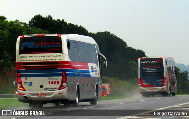 Nativio Turismo 1409 na cidade de Atibaia, São Paulo, Brasil, por Felipe Carvalho. ID da foto: 7264981.