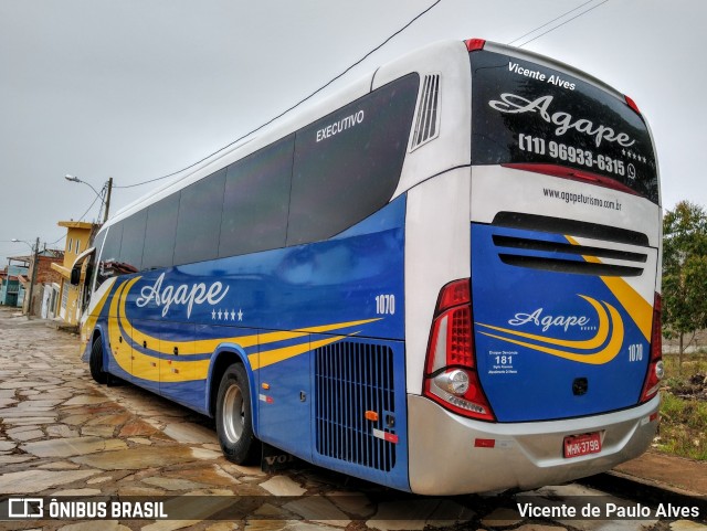 Agape 1070 na cidade de São Thomé das Letras, Minas Gerais, Brasil, por Vicente de Paulo Alves. Número da foto: #7263577.