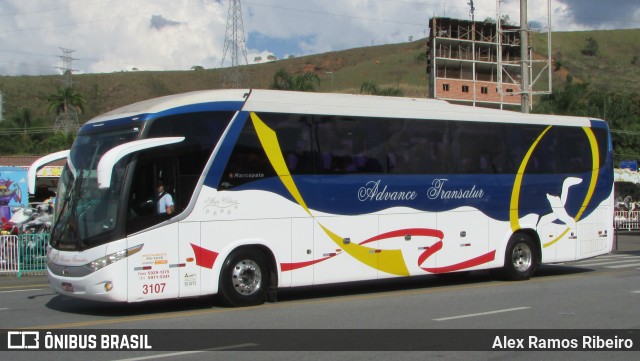 Advance Transatur 3107 na cidade de Aparecida, São Paulo, Brasil, por Alex Ramos Ribeiro. ID da foto: 7263863.