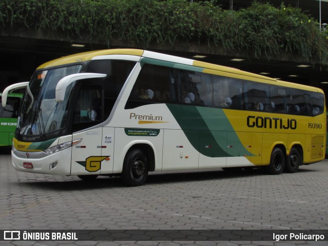 Empresa Gontijo de Transportes 19390 na cidade de Belo Horizonte, Minas Gerais, Brasil, por Igor Policarpo. ID da foto: 7263907.