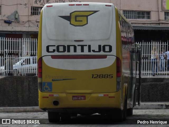 Empresa Gontijo de Transportes 12885 na cidade de Belo Horizonte, Minas Gerais, Brasil, por Pedro Henrique. ID da foto: 7263414.