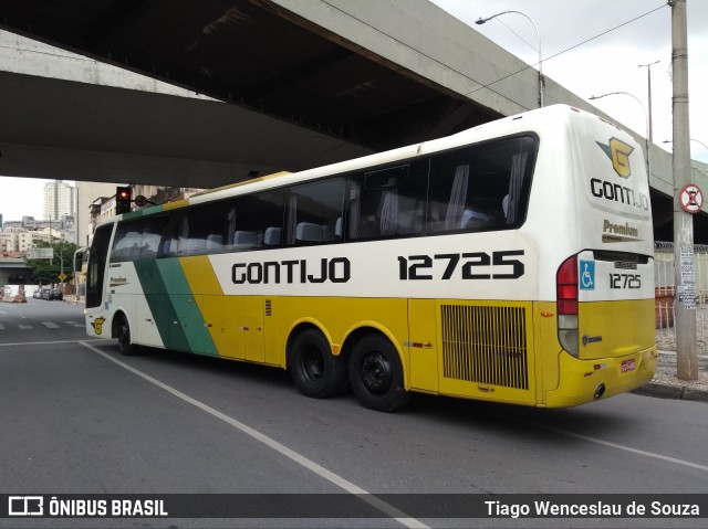 Empresa Gontijo de Transportes 12725 na cidade de Belo Horizonte, Minas Gerais, Brasil, por Tiago Wenceslau de Souza. ID da foto: 7263471.