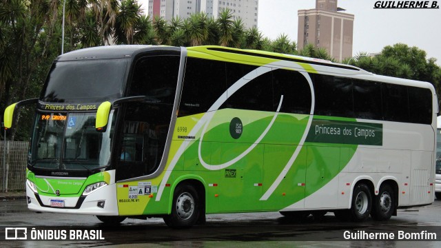Expresso Princesa dos Campos 6998 na cidade de Curitiba, Paraná, Brasil, por Guilherme Bomfim. Número da foto: #7262943.