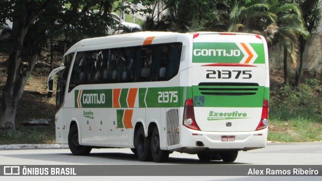 Empresa Gontijo de Transportes 21375 na cidade de Taubaté, São Paulo, Brasil, por Alex Ramos Ribeiro. Número da foto: #7263874.