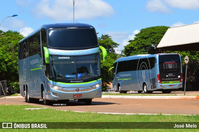 Viação Garcia 8421 na cidade de Maringá, Paraná, Brasil, por José Melo. Número da foto: #7263180.