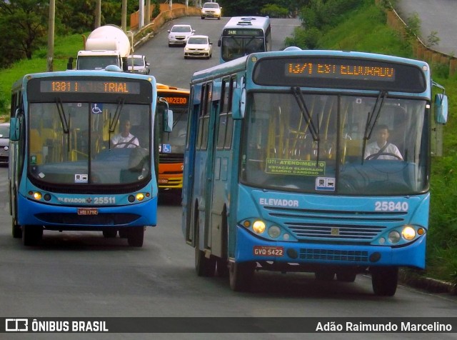 Autotrans > Turilessa 25840 na cidade de Contagem, Minas Gerais, Brasil, por Adão Raimundo Marcelino. ID da foto: 7264743.