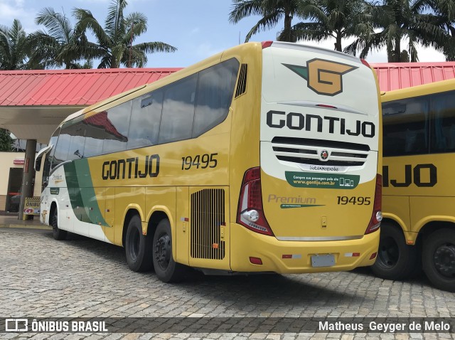 Empresa Gontijo de Transportes 19495 na cidade de Pariquera-Açu, São Paulo, Brasil, por Matheus  Geyger de Melo. ID da foto: 7265009.