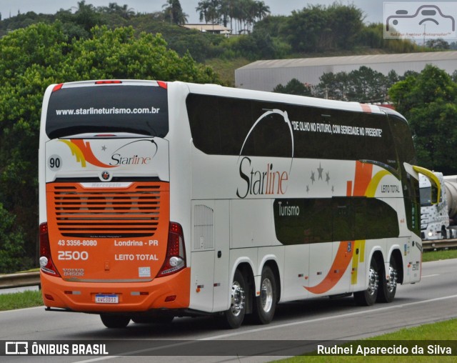 Starline Turismo 2500 na cidade de Santa Isabel, São Paulo, Brasil, por Rudnei Aparecido da Silva. ID da foto: 7264914.