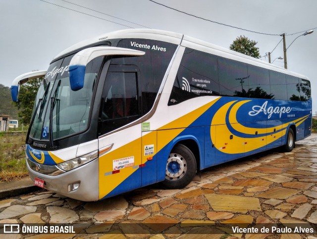 Agape 1070 na cidade de São Thomé das Letras, Minas Gerais, Brasil, por Vicente de Paulo Alves. Número da foto: #7263575.