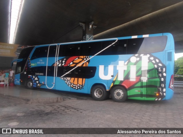 UTIL - União Transporte Interestadual de Luxo 11722 na cidade de Uberlândia, Minas Gerais, Brasil, por Alessandro Pereira dos Santos. ID da foto: 7262505.