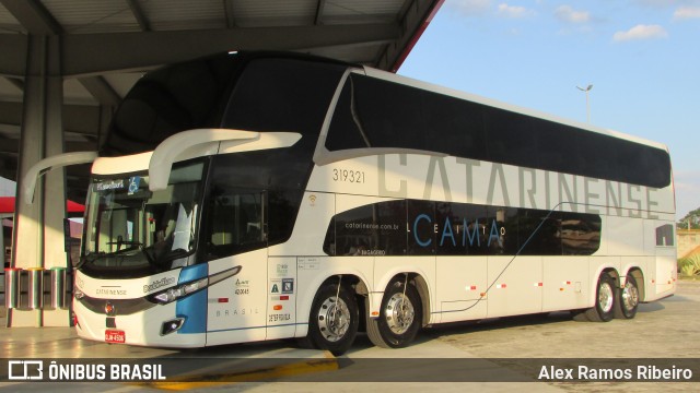 Auto Viação Catarinense 319321 na cidade de Guaratinguetá, São Paulo, Brasil, por Alex Ramos Ribeiro. Número da foto: #7266593.