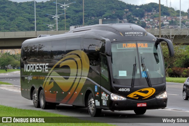 Expresso Nordeste 4805 na cidade de Florianópolis, Santa Catarina, Brasil, por Windy Silva. Número da foto: #7265148.