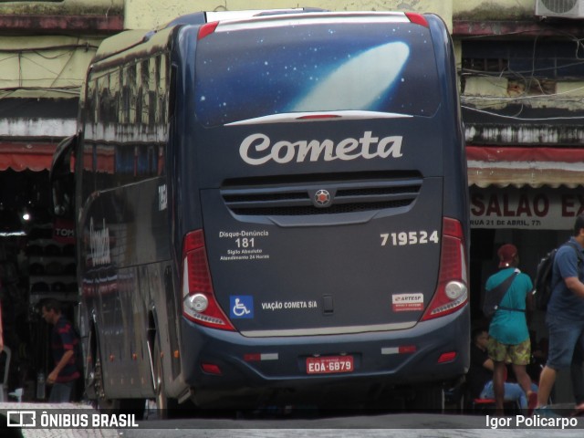 Viação Cometa 719524 na cidade de Belo Horizonte, Minas Gerais, Brasil, por Igor Policarpo. Número da foto: #7267594.