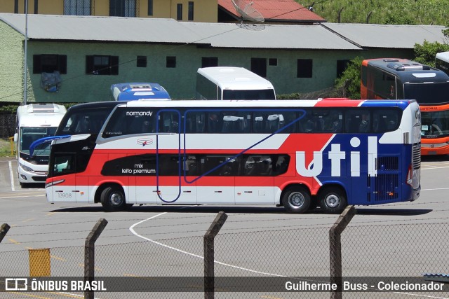 UTIL - União Transporte Interestadual de Luxo 13908 na cidade de Caxias do Sul, Rio Grande do Sul, Brasil, por Guilherme  Buss - Colecionador. Número da foto: #7266812.