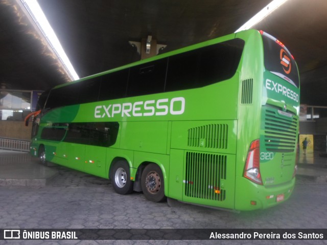 Expresso Transporte e Turismo Ltda. 3120 na cidade de Uberlândia, Minas Gerais, Brasil, por Alessandro Pereira dos Santos. Número da foto: #7267601.