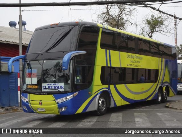 Pullman El Huique CFVY42 na cidade de Estación Central, Santiago, Metropolitana de Santiago, Chile, por Jorgeandres Jorge Andres. Número da foto: #7266629.