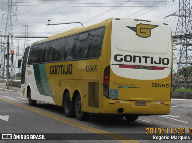 Empresa Gontijo de Transportes 12665 na cidade de São José dos Campos, São Paulo, Brasil, por Rogerio Marques. ID da foto: 7265539.