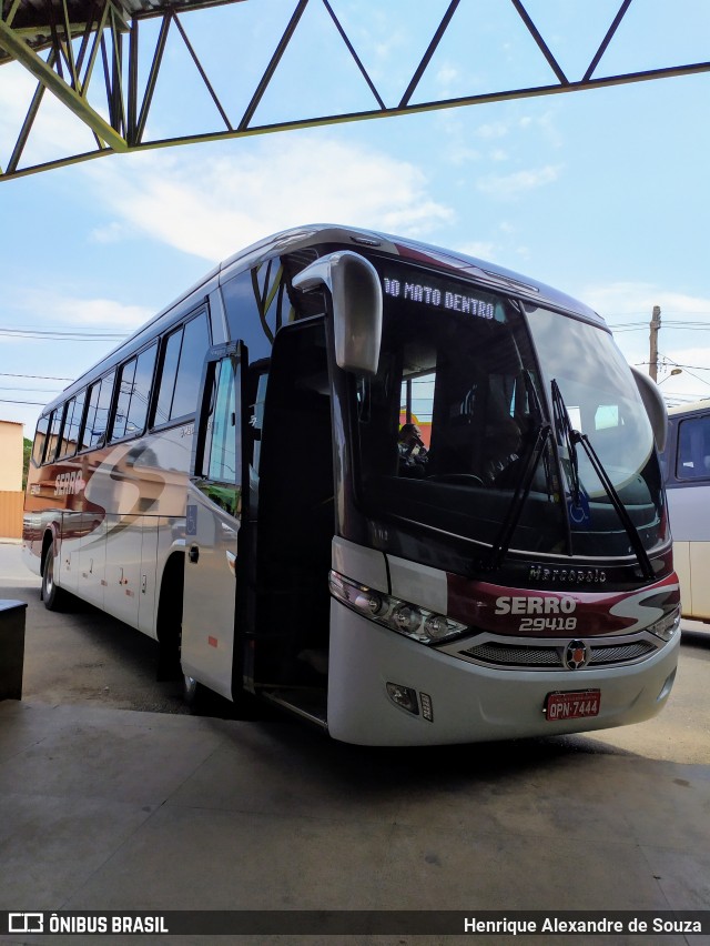 Viação Serro 29418 na cidade de Jaboticatubas, Minas Gerais, Brasil, por Henrique Alexandre de Souza. Número da foto: #7266510.